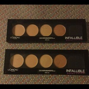 2 L’Oréal infallible palettes #220